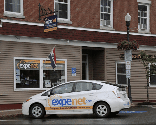 Outside Front of Expenet Building